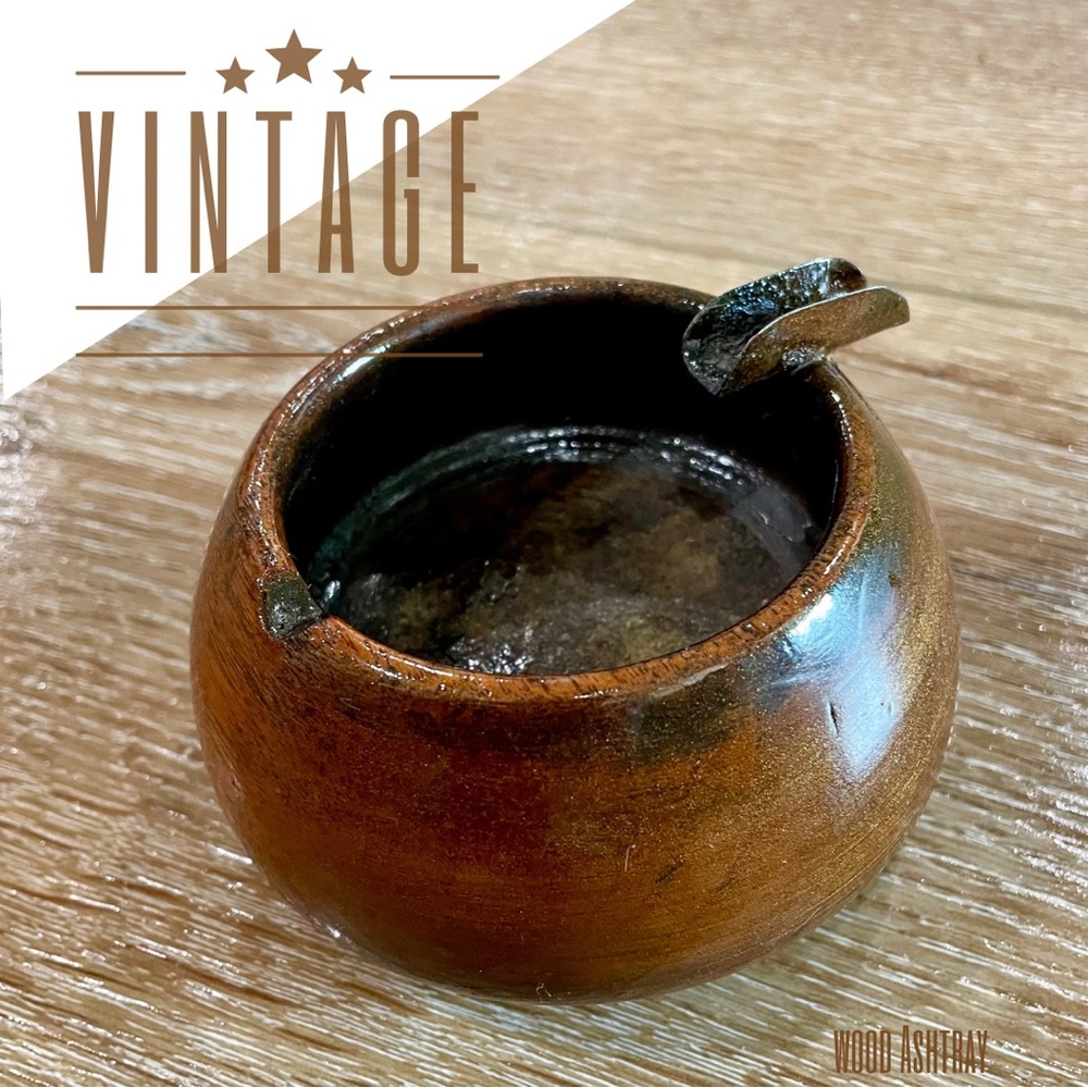 Wooden Ashtray